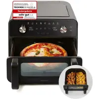 Panasonic NF-BC1000 Flex Air Fryer mit Sichtfenster, XL Flexibler Garkorb, Herau