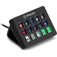 Elgato Stream Deck Scissor Keys, Schwarz, 15 Tasten, 118 mm, 84 mm, 30 mm, 286 g