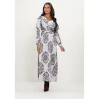 Neo Noir Damen Kleider Bretti Deco Drop Dress - Lichtblauw - Größe 36