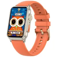 RUBICON Smartwatch RNCF06 Orange Silikonarmband