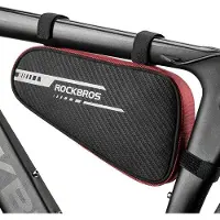 Unyqoos Rahmentasche Dreieck 1,2 L – leichte Fahrrad-Frametasche 163 g, wasserabweisend (PU/Polyester), 3‑Schichten, Werkzeugtasche für MTB, Rennrad, Citybike & E‑Bike