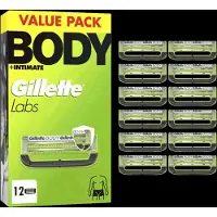 Gillette GilletteLabs Body Ersatzklingen (12 Stück)