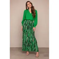Freebird Cyrus Skirt Pop Green Größe: S | Maxiröcke Outlet | Damen | Grün