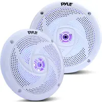 Pyle Outdoor Lautsprecher, Aussenlautsprecher Wasserfest, 100W- Marine Lautsprec