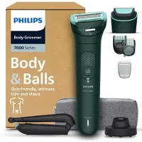 Philips Body Groomer 7000 Series - 2D-Flex-Scherkopf und duales Trimm-/Rasiersystem - BG7485/30