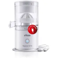 Ufesa Squeeze & Go, Weiß, Weiß, 0,22 l, 45 W, 160 mm, 160 mm