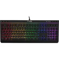 HyperX Alloy Core RGB, Kabelgebunden, USB, Membran Key Switch, QWERTY, RGB-LED, Schwarz
