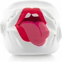 Luanvi Wiederverwendbare Stoff-Hygienemaske Tongue Grösse M Packung mit 3 Einheiten
