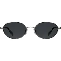 Karl Lagerfeld Women's Sunglasses KL366S - Dark Silver with Solid Smoke Lens