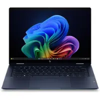 HP E4LG5AT Laptop, Copilot PC, Intel Core Ultra 7 356H, Hybrid (2-in-1), 35,6 cm (14"), Touchscreen, WUXGA, 32 GB LPDDR5x-SDRAM, 1 TB SSD, Wi-Fi 7 (802.11be), Windows 11 Pro, Blau