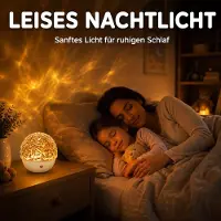 Dopwii Sternenhimmel Projektor Kinder, LED Nachtlicht mit 16 Farben und Fernbedienung, beruhigendes Stimmungslicht für Kinderzimmer Schlafzimmer