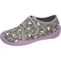 Fischer Markenschuh Kinder-Klett-Hausschuh