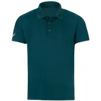 Trigema Damen Funktions-Poloshirt mit Knopfleiste Saphir M
