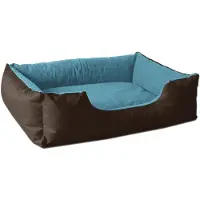 BedDog Hundebett LUPI Hundekissen Hundekorb mit Waschbarem Bezug