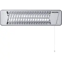Stiebel Eltron Infrarot Heizstrahler IW 120, 1,2 kW, für Wandmontage, , ohne Stecker, 230V, Quarzstrahler Bad, 229339