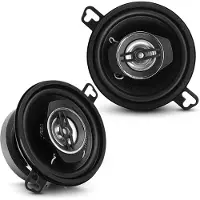 Pyle Lautsprecher Auto 8,8 cm – 2-Wege Koaxial Autolautsprecher Set 120 W - Flac