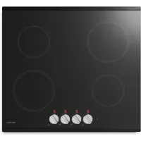 Klarstein Kochheld Induktionskochfeld 60 cm - 4-Zonen, 7200W Boost, Drehknopf, Restwärmeanzeige, Überhitzungsschutz, Mattglas, Kochfeld Induktion, Leicht zu Reinigen