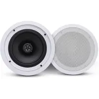 Pyle PDICBT852RD, 2-Wege, 2.0 Kanäle, Kabelgebunden, 50 - 20000 Hz, 8 Ohm, Weiß