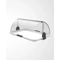 Biesse Buffet Vitrine Groß, plastik, weiß: 46.5x31.5x19.5 cm