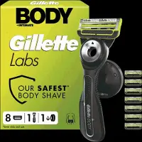 Gillette GilletteLabs Body + 8 Ersatzklingen
