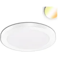 ISOLED LED Aufbau/Einbauleuchte Slim Flex, 24W, weiß, ColorSwitch 3000/3500/4000K