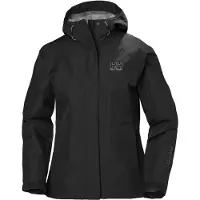 Helly Hansen Seven J, Regenjacke, Damen, schwarz