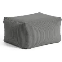 Mokebo® Pouf oder Hocker aus Cord Der Ruhestifter Sitzhocker oder Sitzpouf in Anthrazit