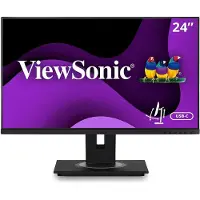 Viewsonic VG Series VG2456, 60,5 cm (23.8"), 1920 x 1080 Pixel, Full HD, LED, 5 ms, Schwarz
