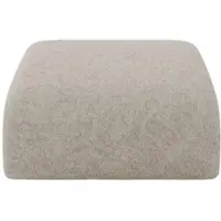 ALTDECOR POUF MIRA-PUF 91x89x40 Beige cm Velours Modular Sitzhocker