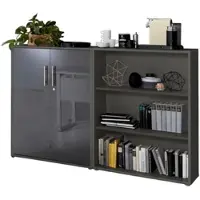 Mid.You AKTENSCHRANK OFFICE EDITION-SW SET 1 NIEDR.