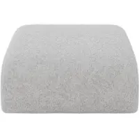 ALTDECOR POUF MIRA-PUF 91x89x40 Grau cm Velours Modular Sitzhocker
