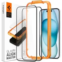 Spigen AlignMaster Full Screen Protector für das Apple iPhone 15