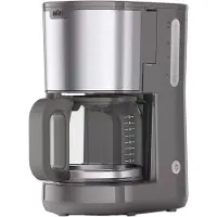 Braun PurShine Kaffeemaschine KF1500 Grau KF101BI-KF1500GY