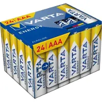 Varta Alkaline-Batterien ENERGY, Micro AAA, 24 Stück