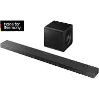 Samsung Soundbar "HW-QS710GF Q-Soundbar", schwarz, B:116cm H:5,1cm T:12cm, Lautsprecher, 3.1.2-Kanal Sound System, SpaceFit Sound Pro, Flexible Positionierung, Soundbar