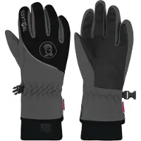 TROLLKIDS Skihandschuhe "KIDS TROLLTUNGA GLOVE", Kinder, Gr. 457Y8Y, schwarz, Web, Kunstfaser, Handschuhe Skihandschuhe, mit Fleece-Futter, für Kinder und Jugendliche geeignet