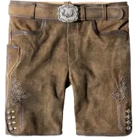 Stockerpoint Herren Lederhose Corbi4 I Größe 44-64 I Bequeme Trachtenhose in edl