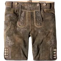 Stockerpoint Herren Lederhose Beppo4 I Größe 44-64 I Bequeme Trachtenhose in edl