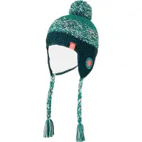 TROLLKIDS - Girl's Borgund Bobble Cap - Mütze Gr 52-56 cm - 6-12 Years türkis
