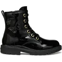 Geox JUNIOR J SHAYLAX GIRL ANKLE BOOTS BLACK 36_EU