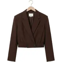 Dante6 Damen Blazers Reilley Cropped Blazer-jacket - Bruin - Größe 36