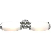 Elstead Lighting Eliot LED Wandleuchte G9 2-fach Poliertes Chrom IP44