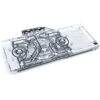 Alphacool Eisblock Aurora Acryl GPX-A, Water block + Heatsink, Acryl, Kupfer, Schwarz, Transparent, AMD Radeon 6800, AMD Radeon 6800 XT, AMD Radeon 6900 XT, 262,5 mm, 130 mm