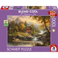 Schmidt Puzzle SPIELE "Blend Cota, Sommerhaus", bunt, Puzzles, KinderB:70cm H:50cm, Motiv, Puzzle, Made in Germany, B:70cm H:50cm