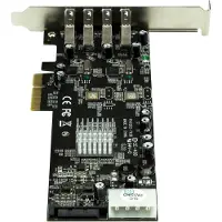 StarTech.com Pcie 4-port Usb 3.0 Sata Molex Uasp Pci-e Erweiterungskarte