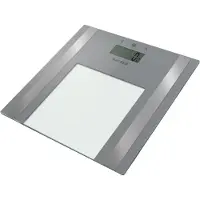 Salter 9158 SV3R Ultra Slim Glass Analyser Scale silver