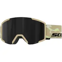 SCOTT - Skibrille - Shield Mojave Beige AMP Black Chrome S3