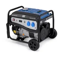 HBM Dieselaggregat 223cc mit Benzinmotor 230V 3800W