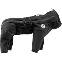 Mikki Doodles Hunde-Regenmantel, wasserdicht, Winddicht, seidiges Futter, wenige
