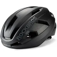 RockBros LK-15 Carbonfaser-Fahrradhelm 58-62 cm - Schwarz
